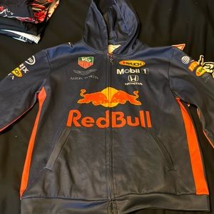 Red Bull F1 2019 Printed Zip Up Hoodie